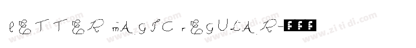 Letter Magic Regular字体转换